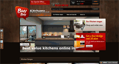 Desktop Screenshot of buybuykitchens.co.uk